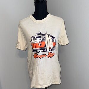 Comfort Color Cream T-Shirt with OBX Graphic